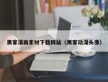 射洪黑客漫画素材下载网站（黑客动漫头像）